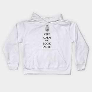 Keep Calm and Look Alive Kids Hoodie